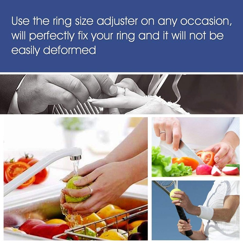 AIOMISKO Ring Size Adjuster for Loose Rings, General 4Pcs Coil