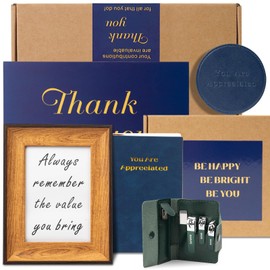 Employee Appreciation Gift Set Wholesale Thank You Gift Set Work Including Notebooks Coasters Nail Clippers Photo Frames And Thank You Cards Suitable For Team Gifts For Both Men And Women