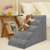 Dog Stairs for Small Dogs, High Density Foam Dog Steps,