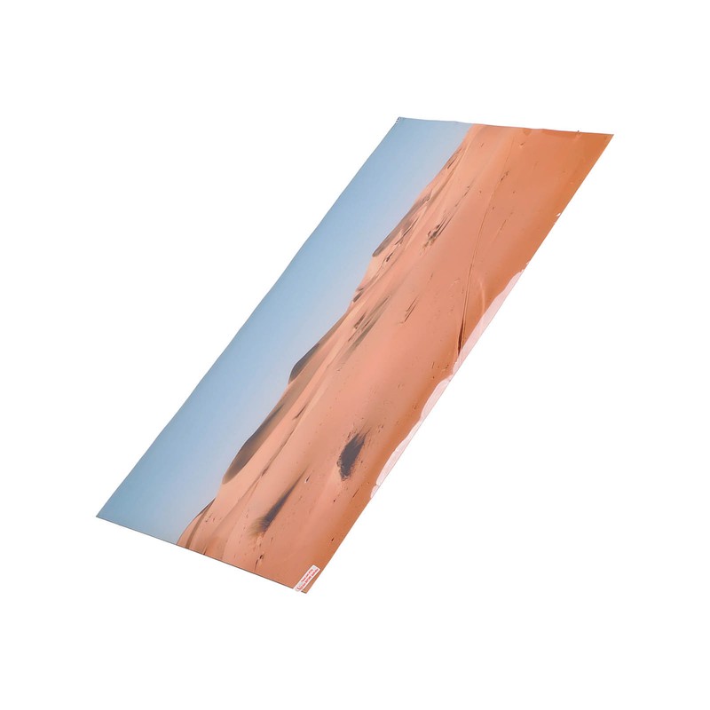 Aquarium Poster PVC Self Adhesive Waterproof 3D Desert Style Fish