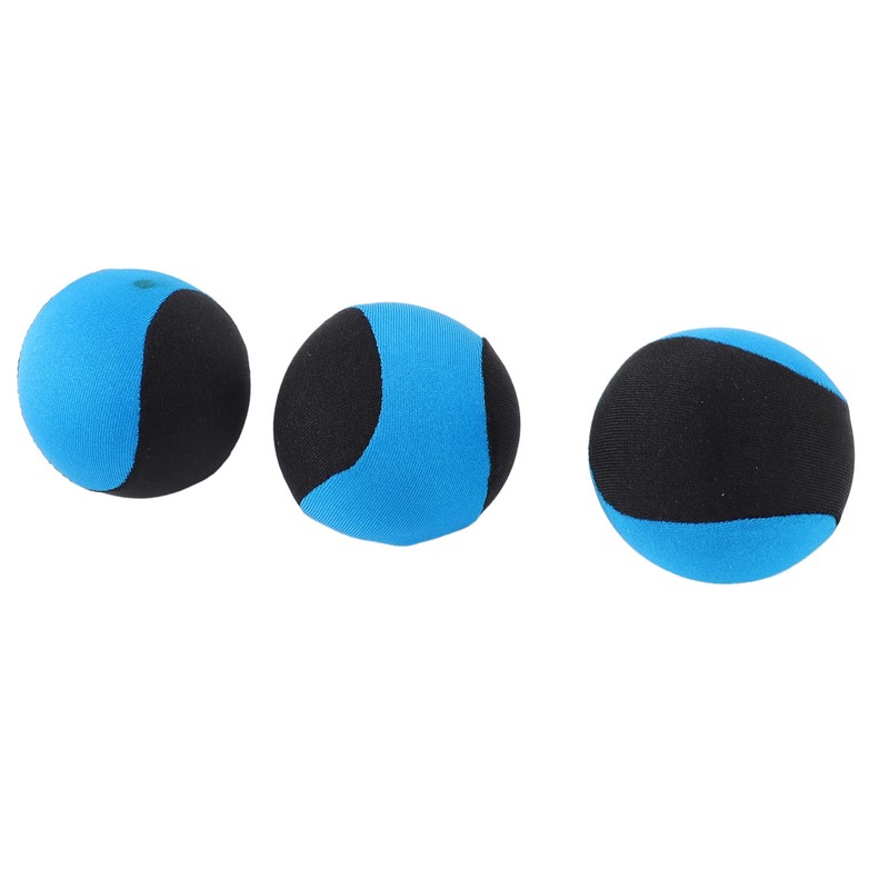 3Pcs Water Bouncing Balls Durable Rubber Water Skipping Balls Grip
