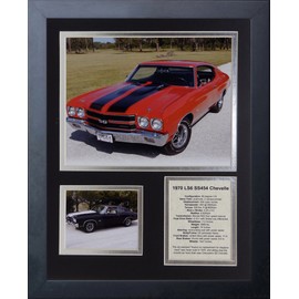 Legends Never Die 1970 Chevelle 454 SS LS6 Framed Photo Collage, 11" x 14"