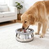 3L/0.8 Gallon No Spill Water Bowl for Dogs, Double-Wall Stainless