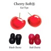 R.A. BCK DIAGNOSTICS Fundas Suaves Para Audífonos De Estetoscopio Cherry.