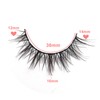 Veleasha Manga Lashes Natural Look C Curl False Eyelashes Fluffy