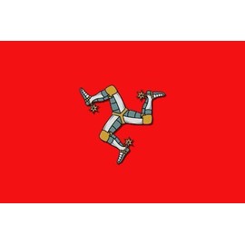 Isle of Man Flag Polyester 3 ft. x 5 ft.