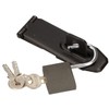 KOTARBAU® Hasp with Padlock Various Sizes Hasp Hinge Throw Armoured