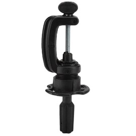 Soporte para Cabeza de Peluca, Soporte para Cabeza de Maniquí de 8.07 Pulgadas, Soporte para Cabeza de Maniquí, Herramienta de Entrenamiento de Peluquería para Entrenamiento de Peluquería,(Negro)