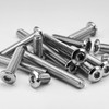 M8 x 80mm 20 PCS Flat Head Hex Socket Cap