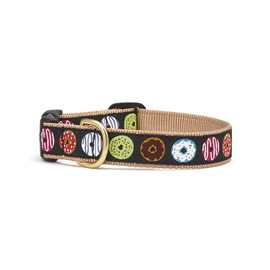 Up Country DNTCQ3N Donuts Pet Collar - Medium Narrow