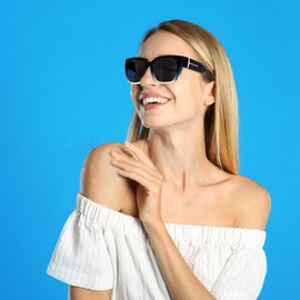 Face Shadow Polarized Sunglasses Fit Over Glasses, Trendy Square Sunglasses Over Glasses for Driving UV Protection Lightweight