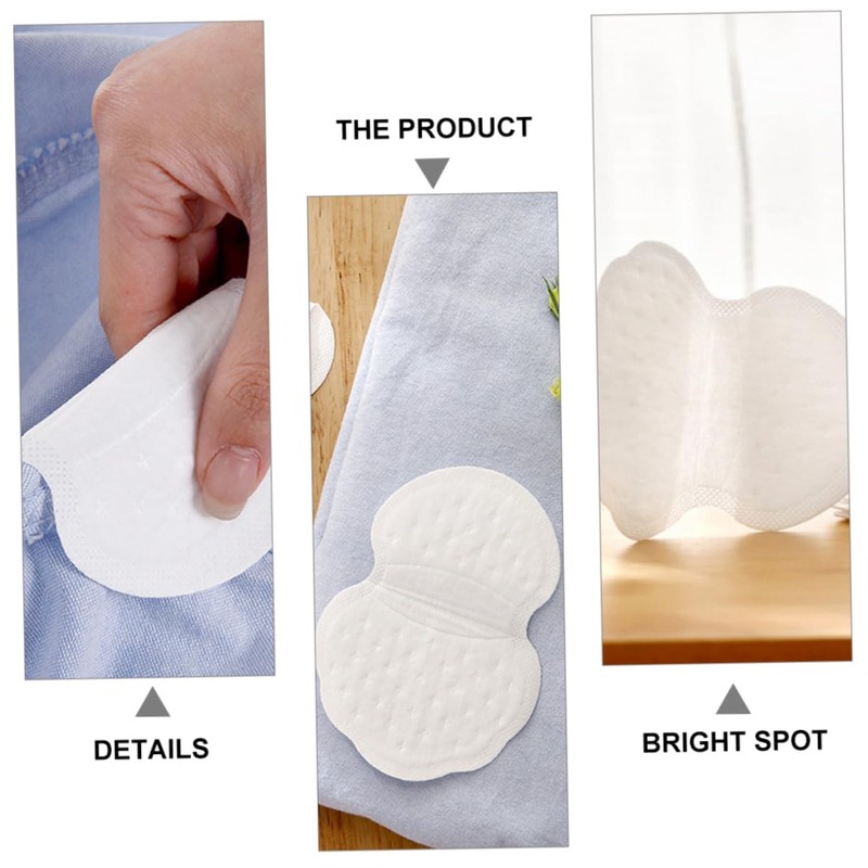 Healeved Sets Armpit Pad Anti-sweat Mat Disposal Absorbent Pads for