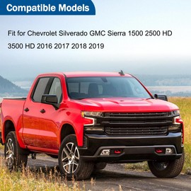 Panwarmoll 23295978 Driver Side Tail Light Lamp Wiring Harness Fit for Chevy Silverado GMC Sierra 1500 2500HD 3500HD 2016 2017 2018 2019 Tail Light Wire Socket Wiring Harness