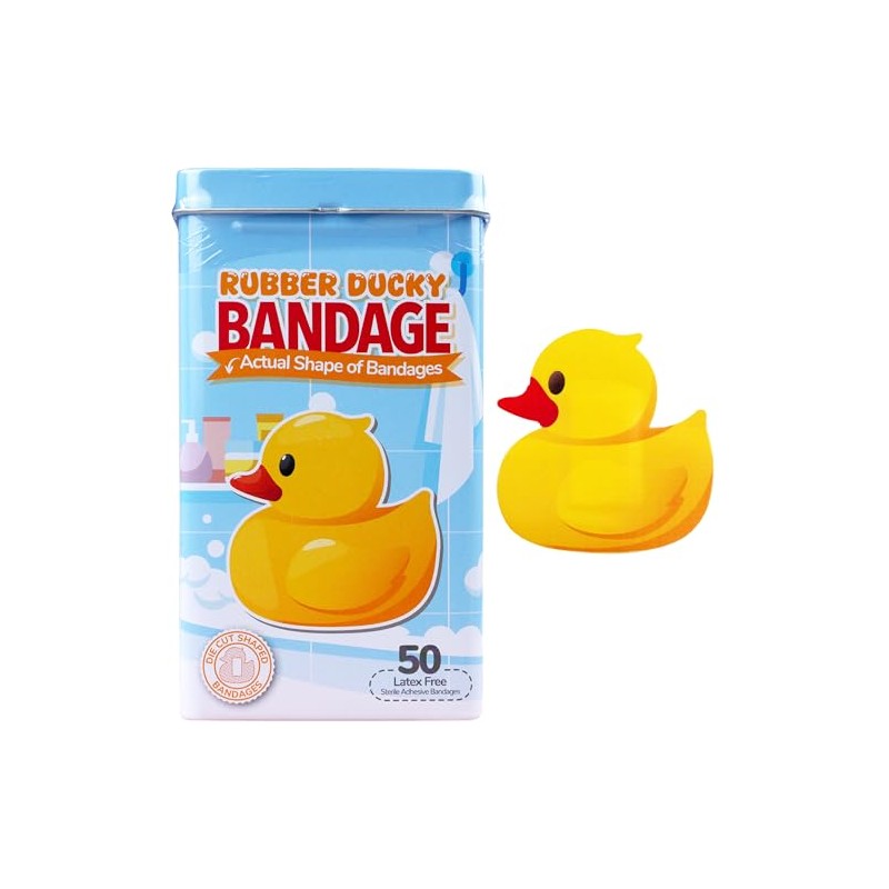 BioSwiss - Vendajes autoadhesivos en forma de pato, sin látex,