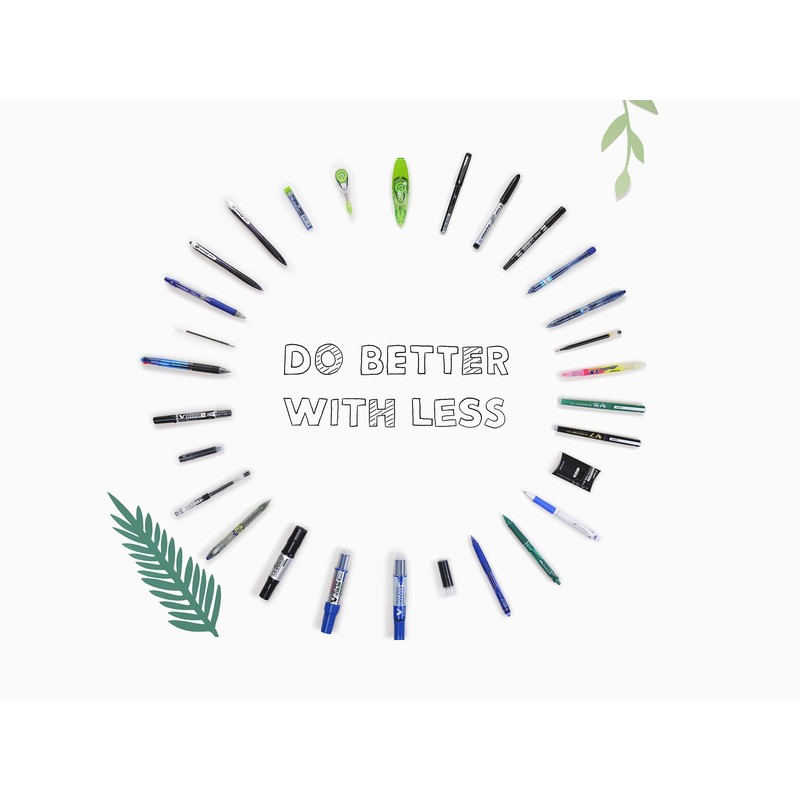 Pilot GreenBall Liquid Ink Rollerball Pen - Begreen Range 89%