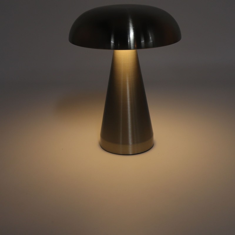 Mushroom Table Lamp Modern Minimalist Industrial Style 3 Color Dimmable
