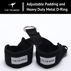 The Tib Bros Reverse Squat Strap - Hip Flexor & Ab Exercise Cable Attachment - ATG Equipment Ankle Straps