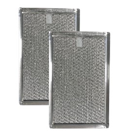 2 Pack Air Filter Factory Compatible Replacement For Dacor 66735 Aluminum Mesh Grease Filters