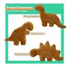 Stegosaurus-Dino Chicken Nugget Plush, Cute Stegosaurus Chicken Nuggets Plush Pillow