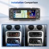 Car Stereo for Dodge Ram 1500/2500/3500 02-06, for Jeep Wrangler