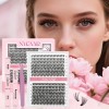 Extensiones Pestañas Diy, Kit De Racimos De Pestañas Mixto