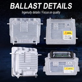 Hiolpen 89089352 Xenon HID Headlight Ballast fit for Buick Enclave for Chevy Corvette for GMC Acadia for Jeep Grand for Cherokee for Land Rover LR4 Range Rover Range Rover Sport for Volvo S60 XC60