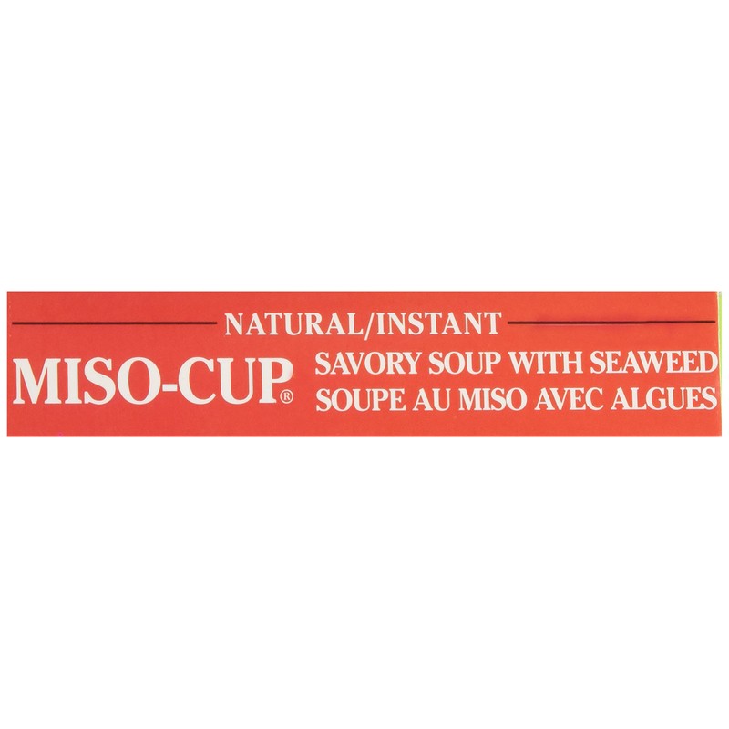 Edward & Sons Seaweed Miso Cup Instant Soup, 2.5 oz
