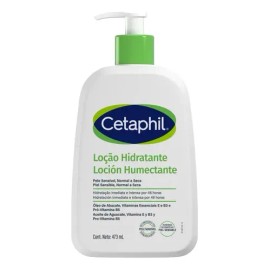 Loción Humectante Cetaphil Piel Sensible Normal A Seca 473ml