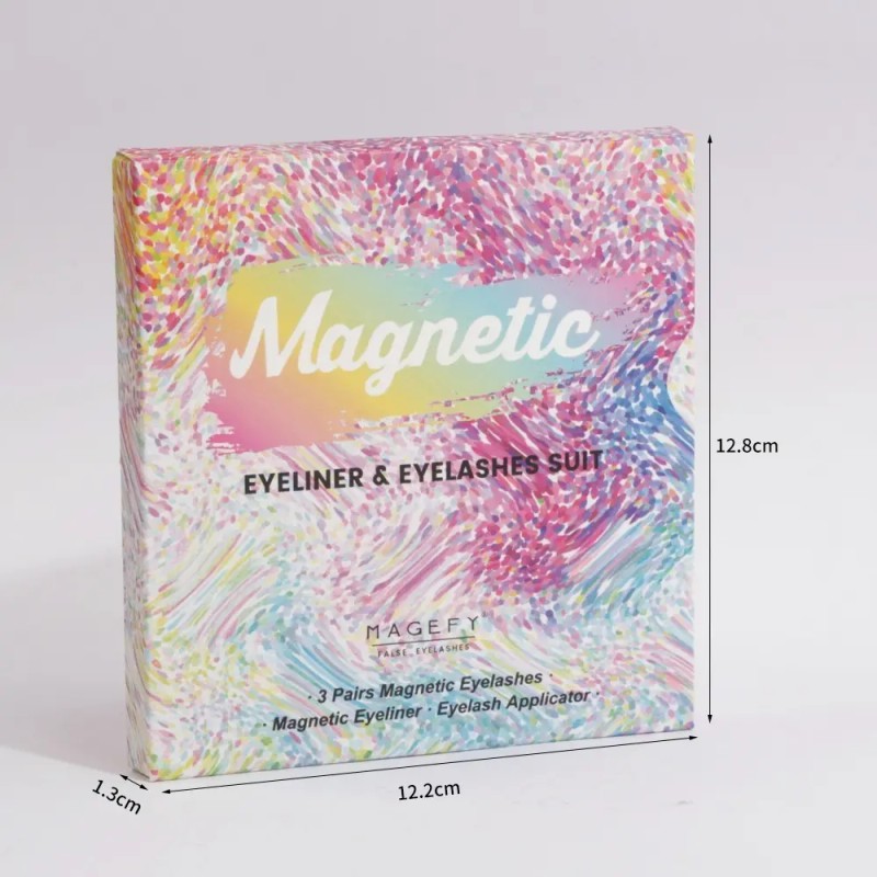 Kit De Pestañas Postizas Magnéticas & Delineador Magnetico