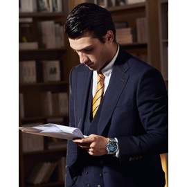 BENYAR Men's Watches Chronograph Watch Analogue Quartz Waterproof Date Business Casual Black Wrist Watches Gift for Men