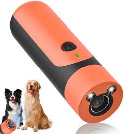 Anti Bell Gerät Hunde,Ultraschall Hundeabwehr mit 3 Einstellbaren Frequenzen LEDTaschenlampe,Wiederaufladbar Antibell Ultraschall Gerät für Kleine Hunde Innen Außenbereich