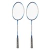 REGAIL 2Pcs Iron Alloy Badminton Racket 2 Player Badminton Racket