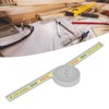 Protractor, Woodworking Protractor, Protractor Ruler, Highly Accurate Woodworking Goniometer Measuring