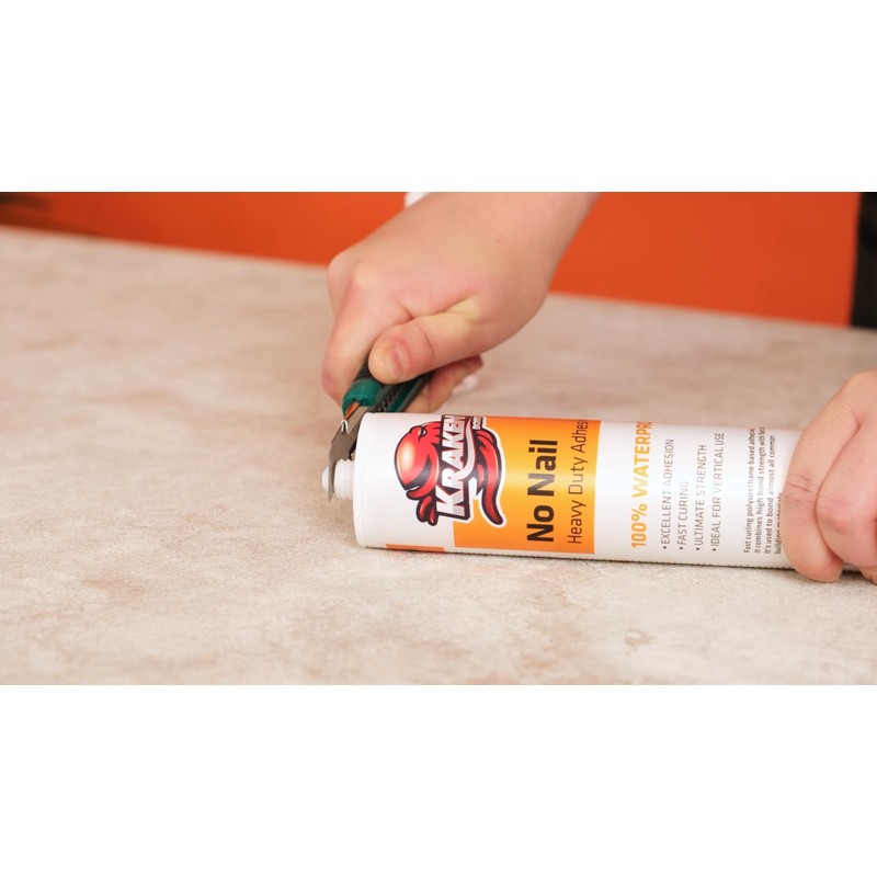KRAKEN BOND No More Nails Heavy Duty Clear Polyurethane Construction