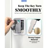 TrampgiK RV Door Lock, Fit 3.65" x 2.95" Lock Hole,