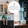 Crane Quiet HEPA Air Purifier for Home, Pets & Baby