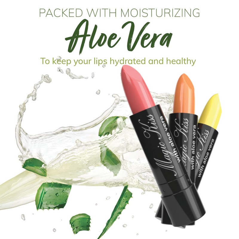 Magic Kiss Color Changing Matte Lipstick set, Long Lasting Nutritious