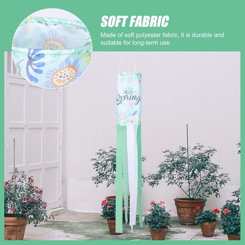 GANAZONO Spring Outdoor Windsock Flag Strong Wind Resistance for Festivals