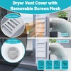 Chiligent Dryer Vent Window Kit, Adjustable Window Vent Kit with