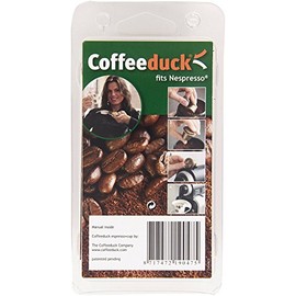 CoffeeDuck - Kaffee Kapseln Wiederbefüllbar für Nespresso - 3 Kapseln - Diese Espresso Kapseln passen in alle Nespresso Maschinen, 145x78x35 cm