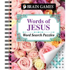 Brain Games - Words of Jesus Word Search Puzzles (Brain Games - Bible)