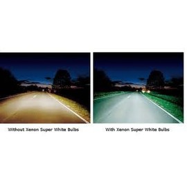 100w Super White 1 Pair of Xenon Super White Fog Light Bulbs For 01 02 03 04 Mercedes C Cl CLK SLK (Set of 2 9006)