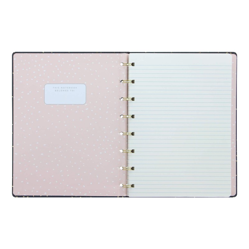 Filofax Confetti A5 Refillable Notebook in Rose Quartz
