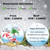 Retirement Gifts for Women Men 2024, Beach Retirement Christmas Ornament