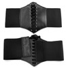 Women's Lace-up Corset 2 Pieces Steampunk Corset Belt Retro Wide