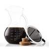 Apace Living SultryBrew Pour Over Kaffeebereiter inkl. Kaffeeschaufel und Korkdeckel