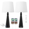 Seealle Modern Table Lamps Set of 2 - Touch Bedside