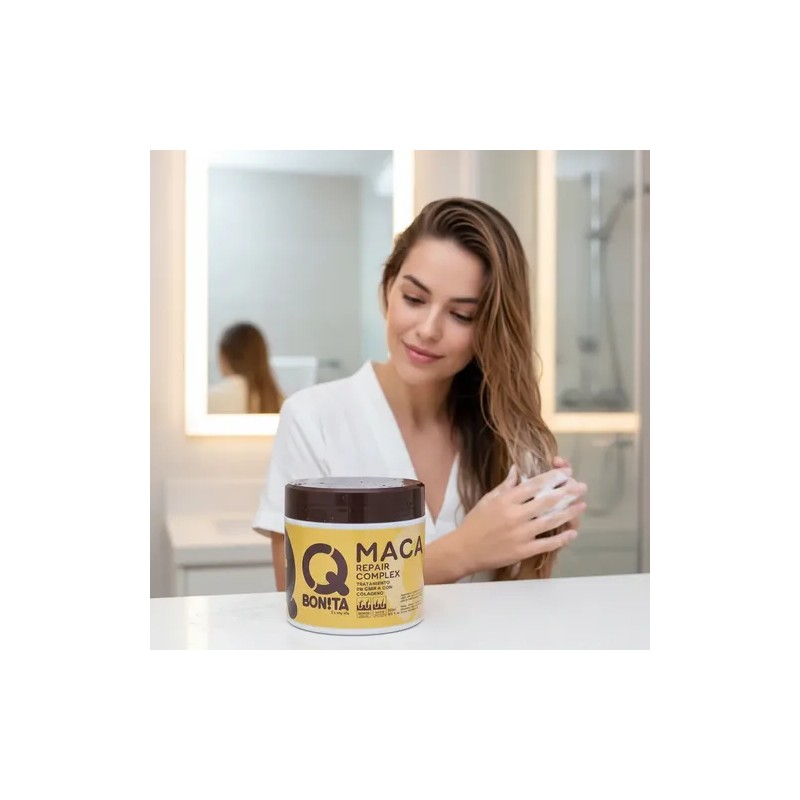 Q Bonta Tratamiento En Crema Colágeno Repara Cabello 500ml