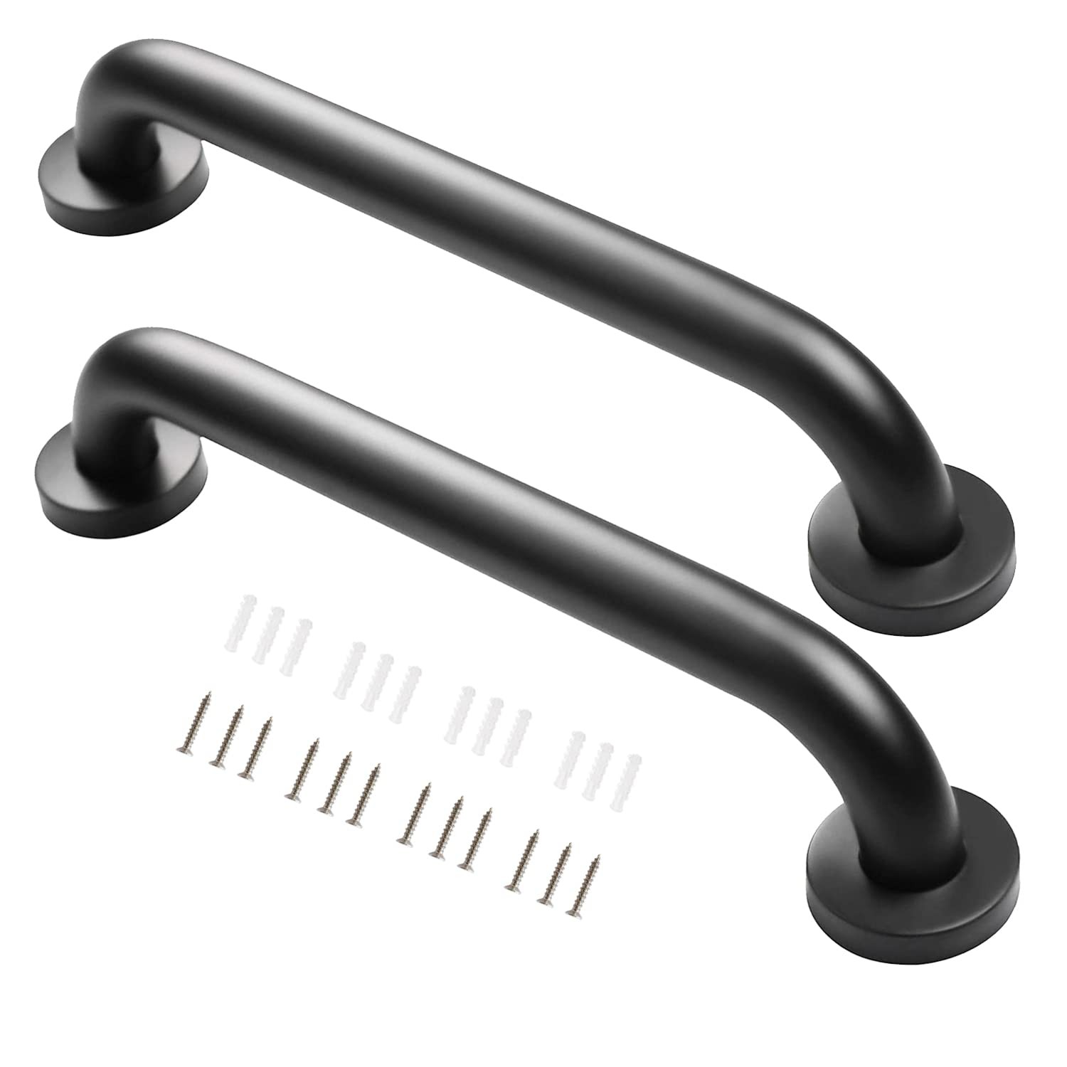 12” Stairway Hand Railing Safety Handle Bar Iron Outdoor Deck Rail ...