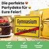 DankeDir! Gymnasium Grundschule - 30 x 20 cm plastic sign